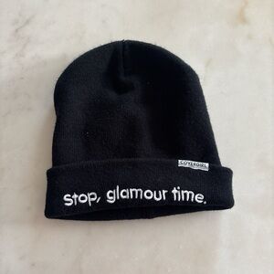 COVERGIRL Black Beanie stop, glamour time.